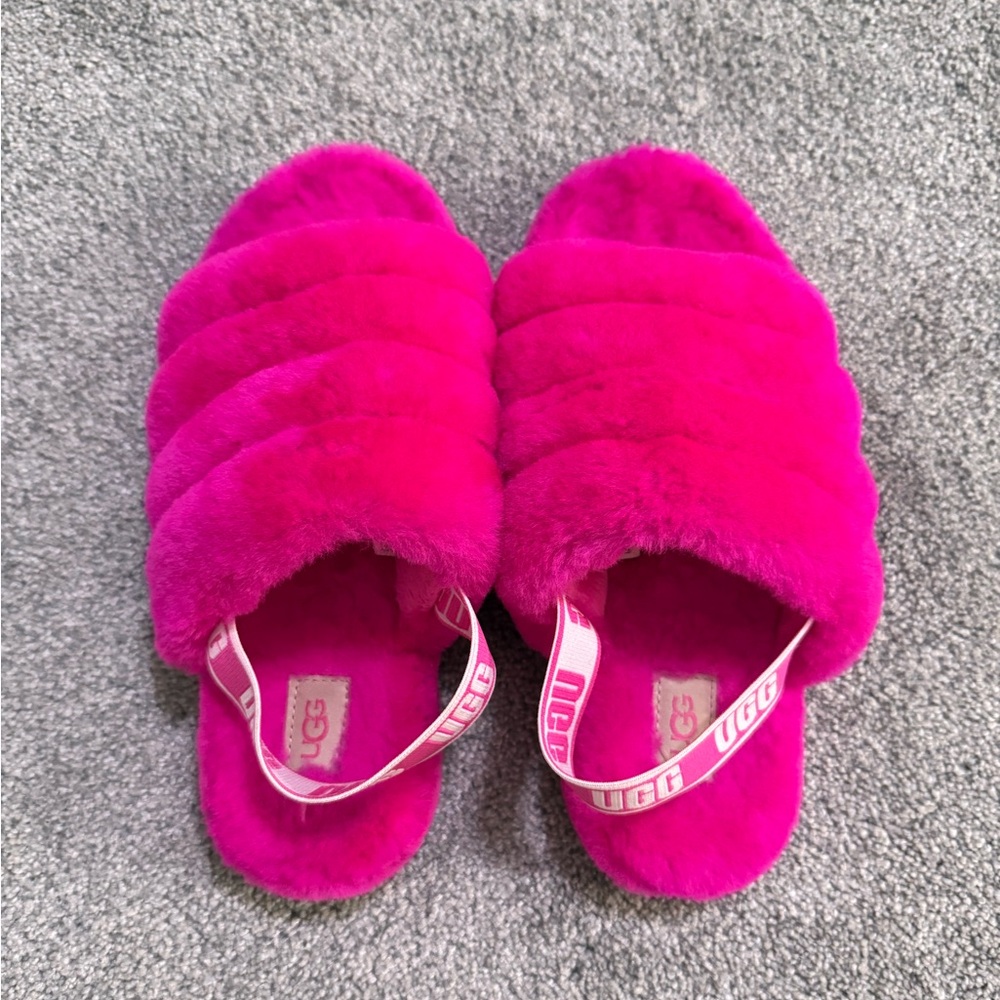 Hot Pink Ugg Slippers